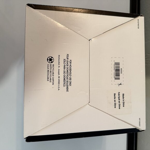 KitchenAid 3-Quart Mixing Bowl Stand Mixer Stainless Steel KB3SS - Picture 5 of 8